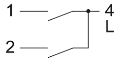 Схема подключения двухклавишного выключателя Шнайдер