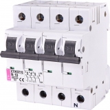 Автоматичний вимикач ETIMAT10 3p+N 10А тип В