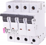 Автоматичний вимикач ETIMAT10 3p+N 16А тип В