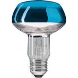 Лампа Philips Colours NR80 60W E27 синя