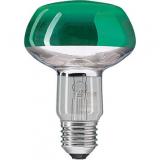 Лампа Philips Colours NR80 60W E27 зелена