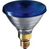 Лампа Philips Colours PAR38 80W E27 синя