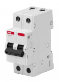 Автоматичний вимикач ABB Basic M 2p 10A тип С (BMS412С10)