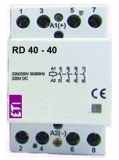 Контактор RD40-40 40A 4н.о 230V АС/DC