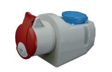 Розетка комбі EZCZ3243 32A 400/230V 3P+PE