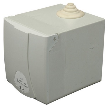 Розетка EZBN1653 16A 380V 3P+N+PE IP-44 (зовнішня)