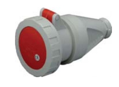 Розетка кабельна ESH6353 63A 380V 3P+N+PE IP-67