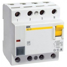 Диференційне реле(ПЗВ) ВД1-63S 4p 50A 0.3 3кА  
