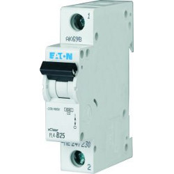 Авт. вимикач PL4-C32/1  1p 32A C4.5кА (Eaton/Moller) 