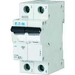 Авт. вимикач PL4-C32/2  2p 32A C4.5кА (Eaton/Moller) 
