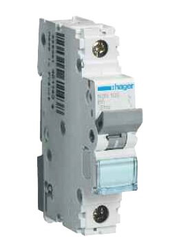 Авт.вимикач Hager NSN116 1p 16A D 25кА