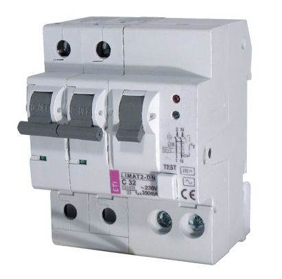 Дифавтомат LIMAT-2 DN 2p 40A 0.1 AC х-ка С