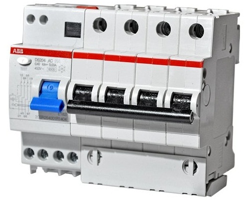 Дифавтомат DS204 AC-B13/0.03 тип АС х-ка B