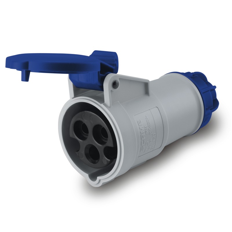 Розетка переносна Scame 16A 230V 2P+PE (XENIA)