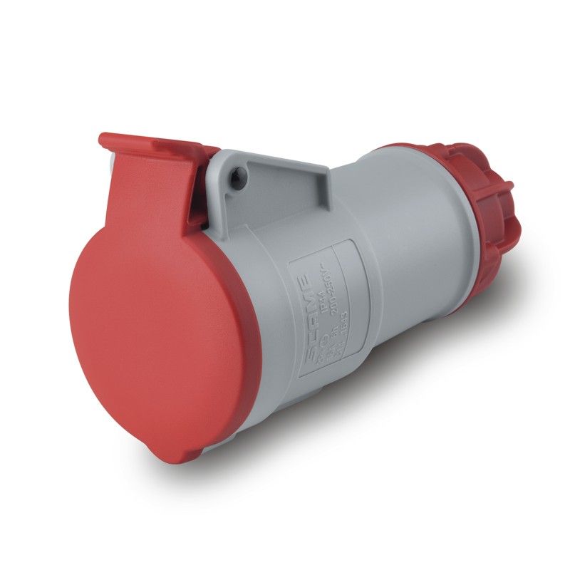 Розетка переносна Scame 16A 380V 3P+PE (XENIA)