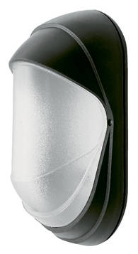 Світильник UX-PLASTIC FORWALL 12 A60 TRANS 1x40W,E27 чорний