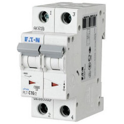 Авт. вимикач PL7-C10/2 2p 10A C10кА (Eaton/Moller) 